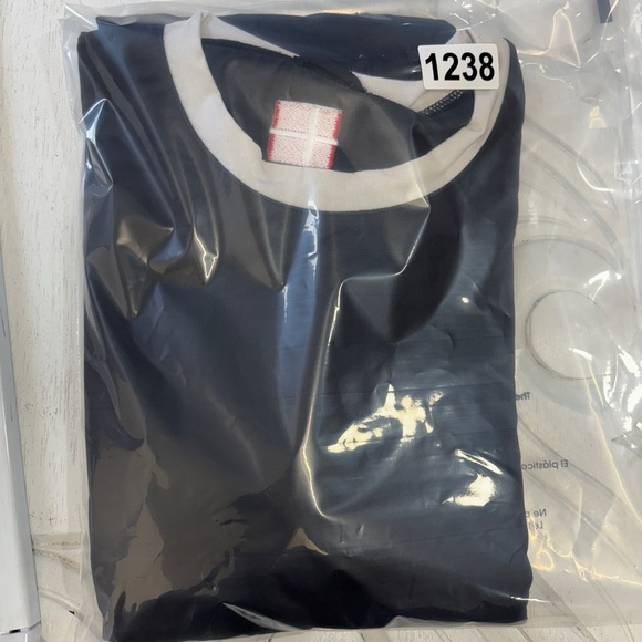 Kastel Denmark Long Sleeve Black White Sun SPF UPF 30+ Shirt Dress Coverup Small - Picture 6 of 6